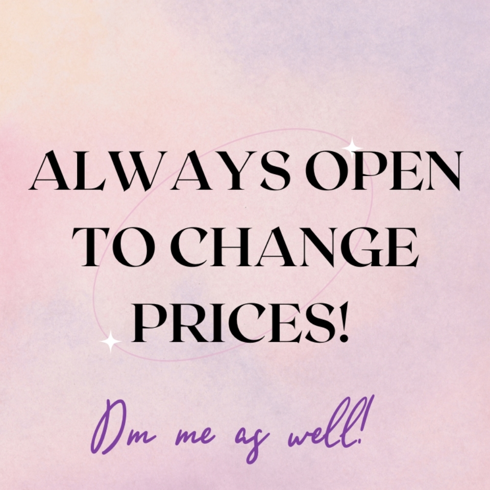 Open to offers!